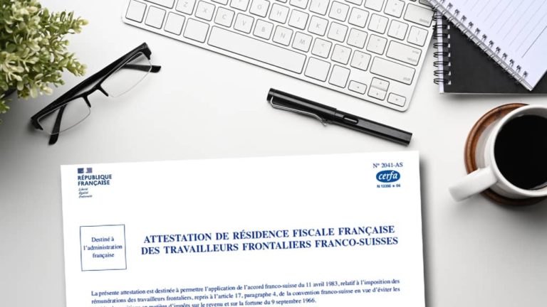 L'attestation de résidence fiscale pour frontaliers - Allo-Déclaration