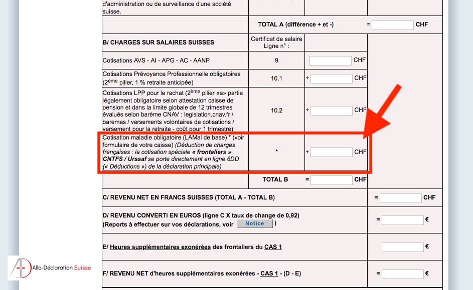 Tutoriel déclaration d'impôt frontalier #10