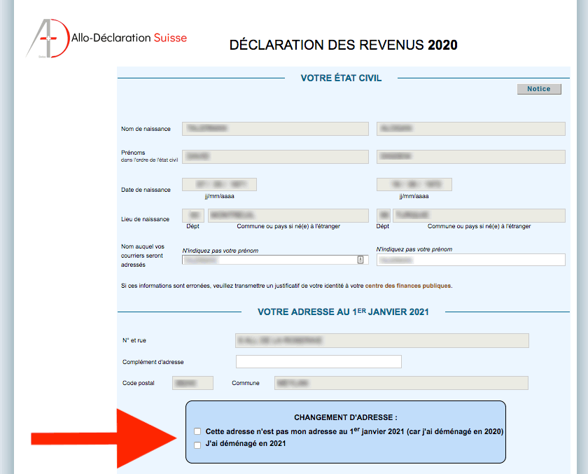 Tutoriel déclaration d'impôt frontalier #2