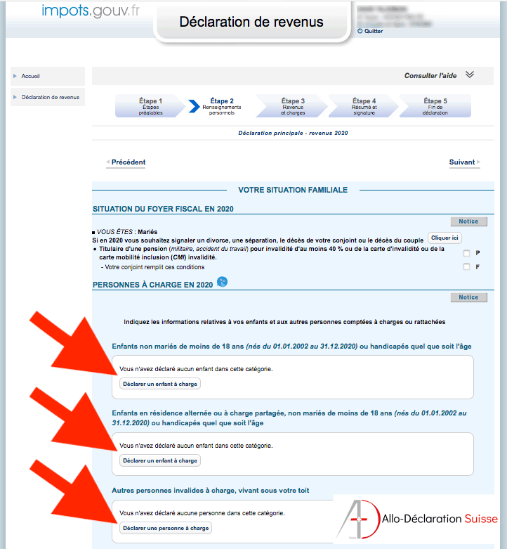 Tutoriel déclaration d'impôt frontalier #4