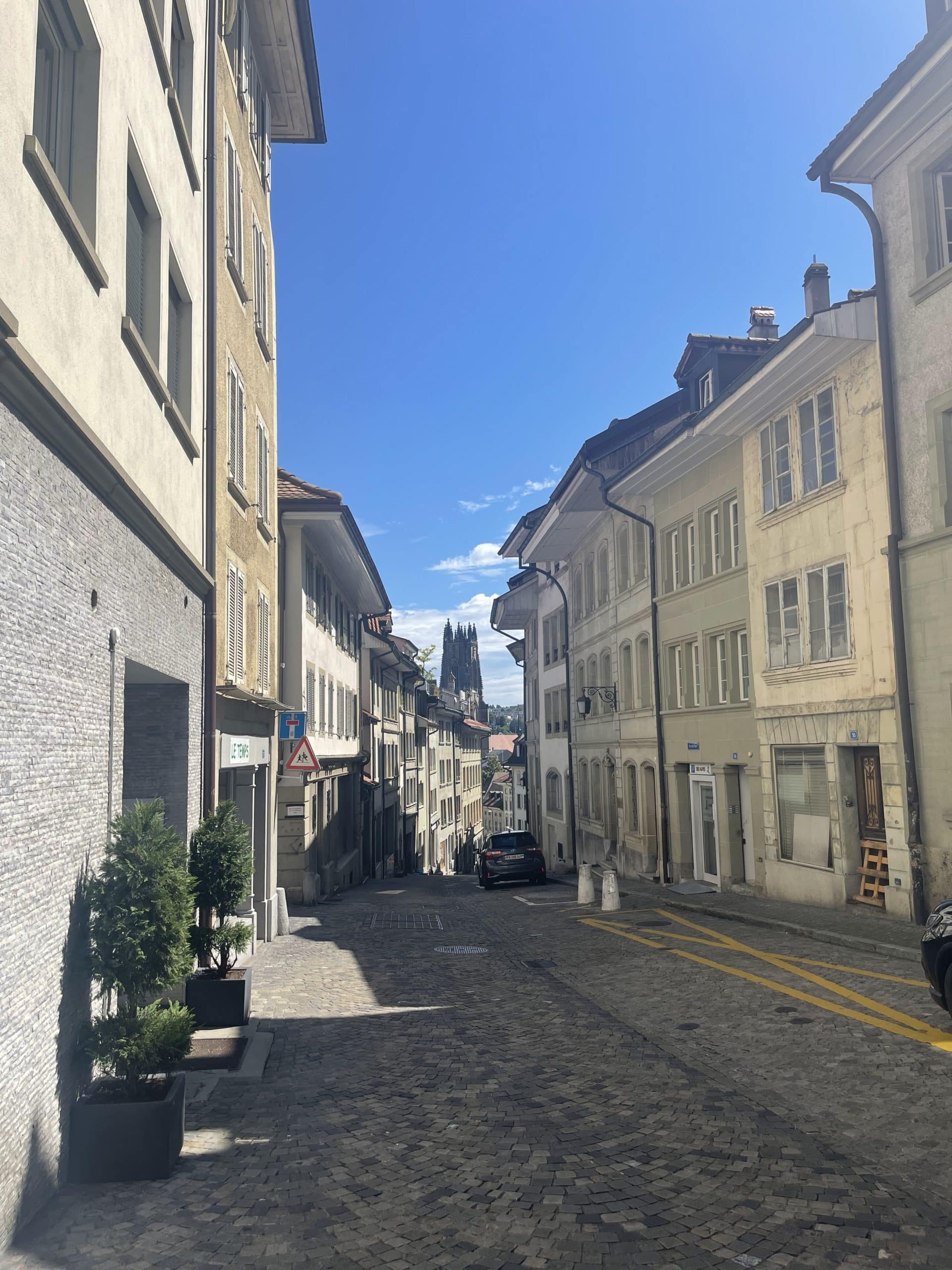 Domiciliation entreprise fribourg_vue rue