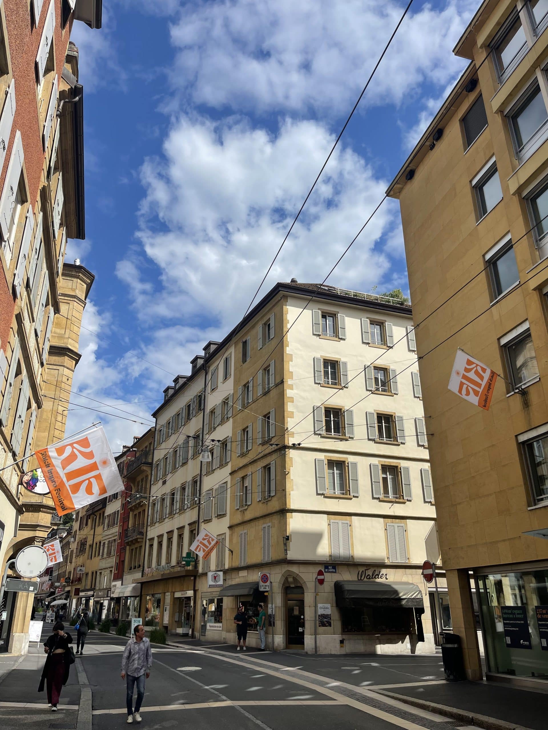 Domiciliation entreprise neuchâtel_vue rue