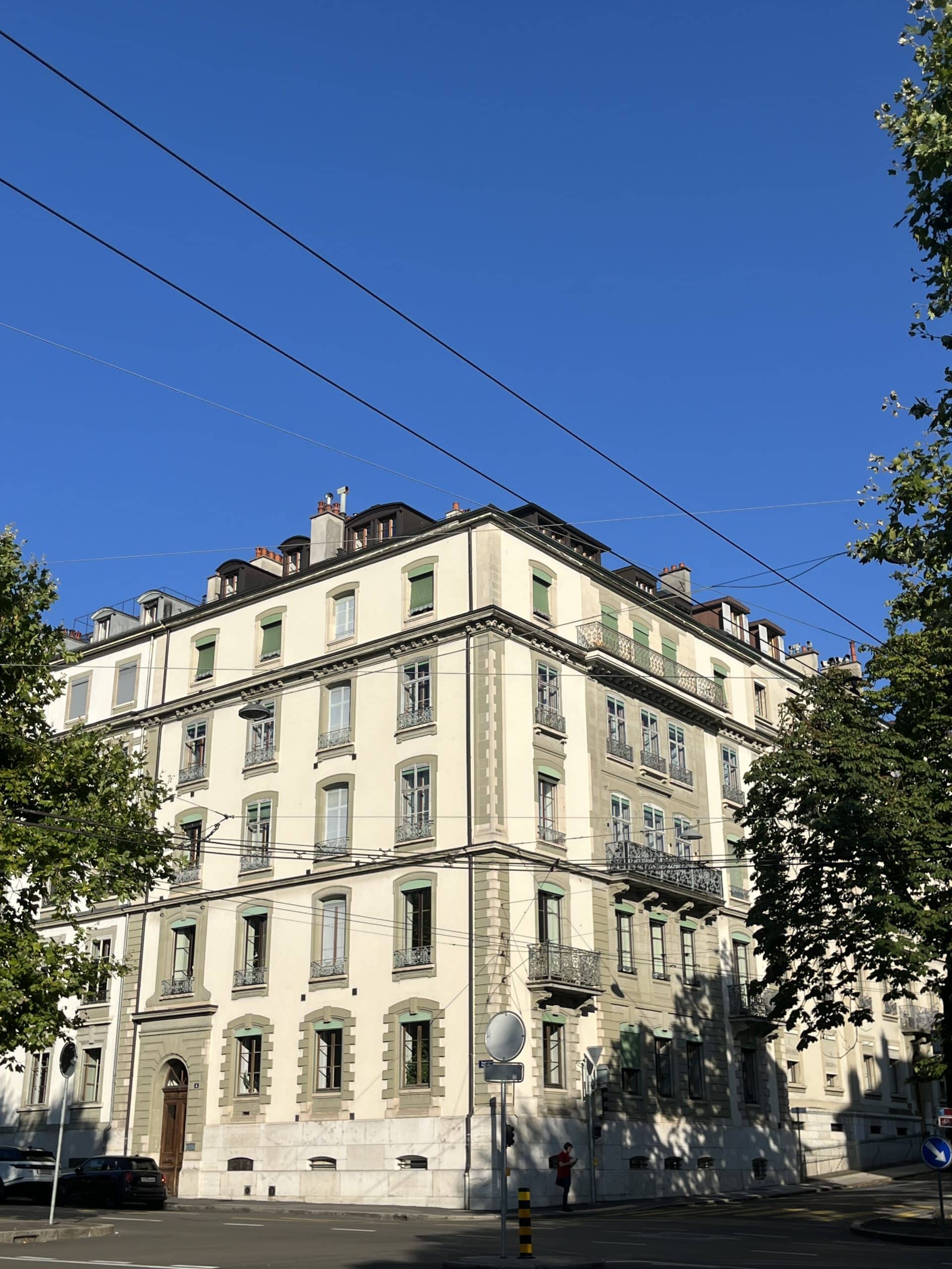 Firmendomizil in Genf_Gebäudeansicht 2