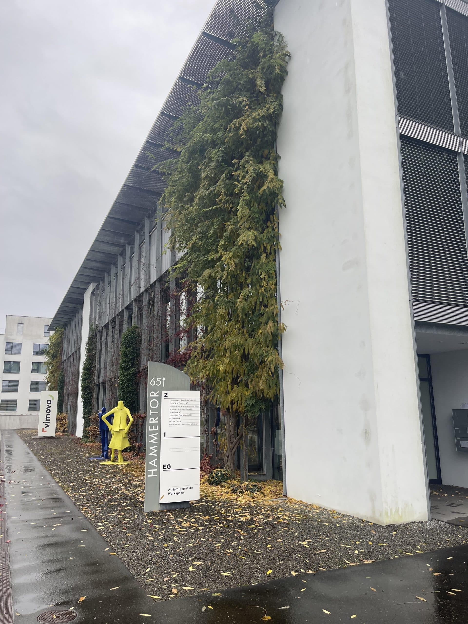 Domiciliation d’entreprise à Zug – Espace extérieur du bureau