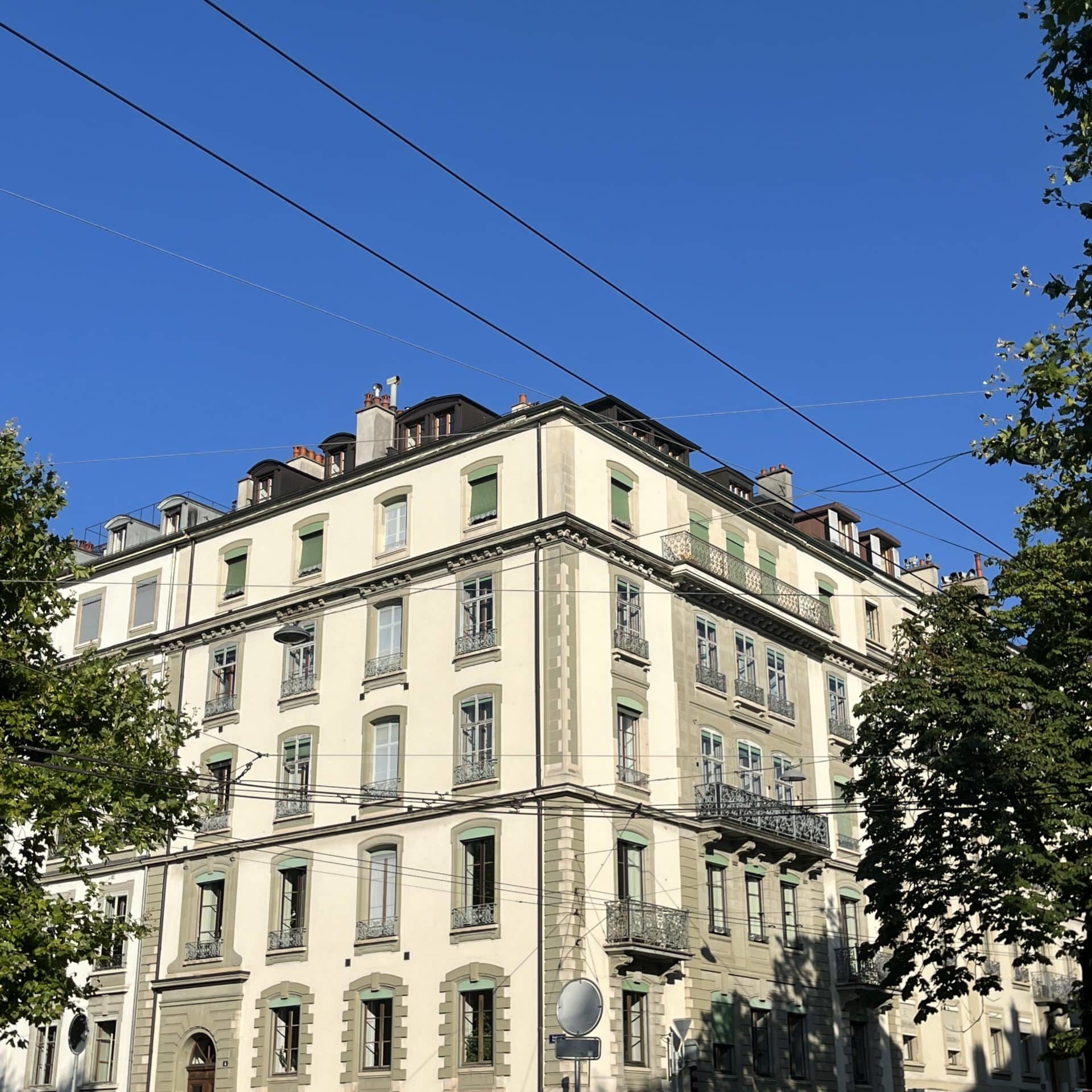 Firmendomizil in Genf_Gebäudeansicht 2